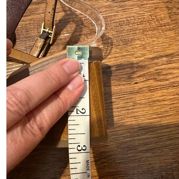 Franco Sarto Women’s Rache 2 Leather Toe-Loop Strappy Sandal – Brown 9.5 – NWT - Picture 9 of 9